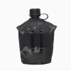 Hot-selling outdoor US water bottle three-piece set, waterproof case, lightweight, portable for sports, military training, mountain climbing, outdoor summer camps, large capacity details Picture